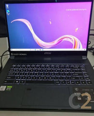 (USED) MSI Creator 15M i7-10875H 4G 128-SSD NA RTX 2060 6GB 15.6inch 1920x1080 Gaming Laptop 95% - C2 Computer