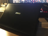 (USED) MSI GE40 i5-4210M 4G NA 500G GTX 850M 2G 15.6inch 1920×1080 Entry Gaming Laptop 90% - C2 Computer