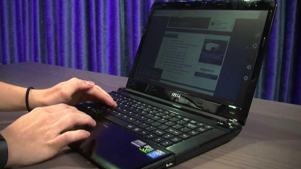 (USED) MSI GE40 i5-4210M 4G NA 500G GTX 850M 2G 15.6inch 1920×1080 Entry Gaming Laptop 90% - C2 Computer