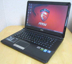 (USED) MSI GE40 i5-4210M 4G NA 500G GTX 850M 2G 15.6inch 1920×1080 Entry Gaming Laptop 90% - C2 Computer