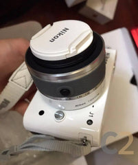 (USED)尼康/Nikon J1 (10-30mm,30-110mm)雙鏡頭 單電/微單 復古 白色 旅行 Camera 95% NEW - C2 Computer