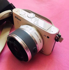 (USED)尼康/Nikon J3 (10-30mm) 微單 小巧 復古 旅行 Camera 90% NEW(黑色/白色) - C2 Computer