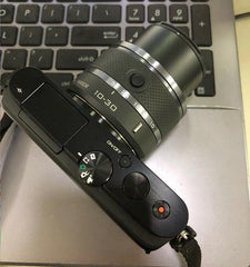 (USED)尼康/Nikon J3 (10-30mm) 微單 小巧 復古 旅行 Camera 90% NEW(黑色/白色) - C2 Computer