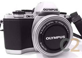 (USED)奧林巴斯/OLYMPUS E-M10 連(14-42mm)無反相機 WiFi 觸摸翻轉屏幕 可換鏡頭 旅行 Camera 95% NEW - C2 Computer