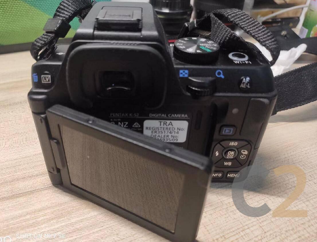 (USED)Pentax K-S2 連 （18-50mm) 單反相機 wifi和翻轉屏 可換鏡頭 旅行 Camera 95%NEW（白/黑） - C2 Computer