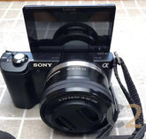(USED)SONY/索尼 A5100 連 (16-50mm) 微單 180度翻轉屏幕 WiFi壹觸分享 可換鏡頭 旅行 Camera 95%NEW(黑色/白色) - C2 Computer