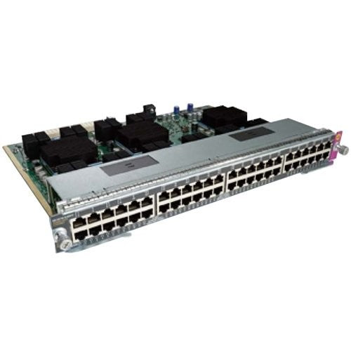 思科 WS-X4748-UPOE+E 48 埠 Gig 802.3af PoE 4500E 系列線路卡 - |新的