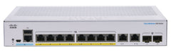 （<tc>新しい</tc>) Cisco Business 8-GE | 2 x1G RJ45 / SFP コンボ | PoE+ (60W) スマート <tc>ネットワークスイッチ</tc> (CBS350-8P-E-2G)