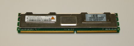 HP 398709-071 8GB DDR2 667Mhz PC2-5300 Ecc 全緩衝 |用過的