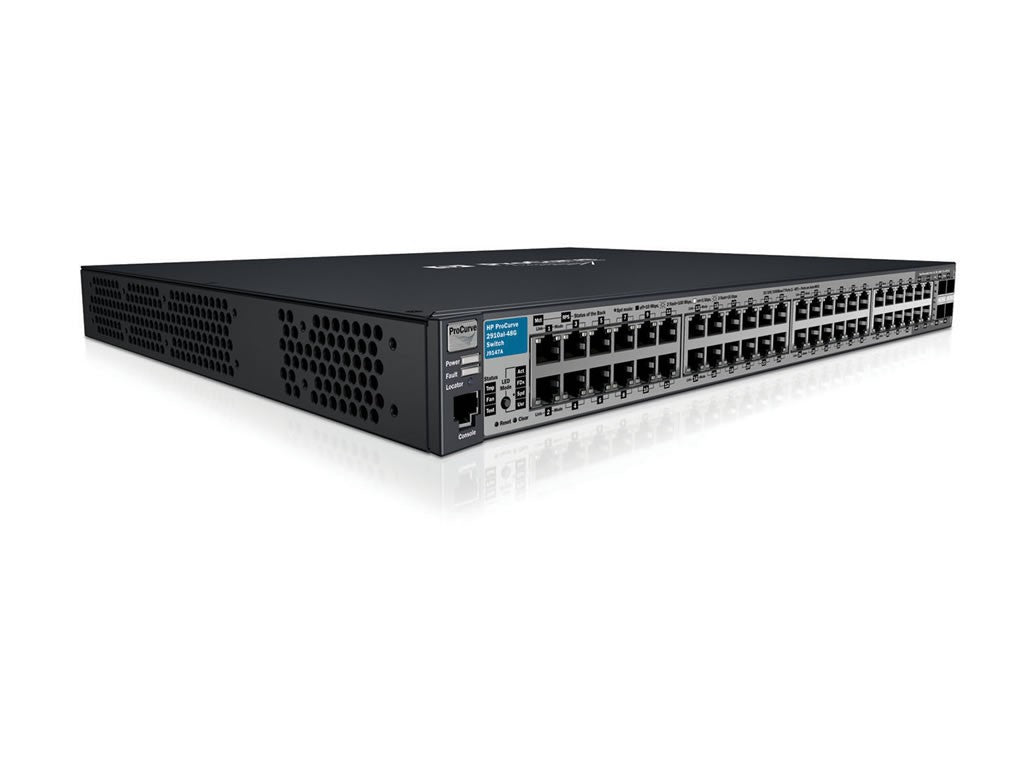HPE J9147A 48-Port ProCurve 2910-48G AL Switch, Managed, Stackable | USED