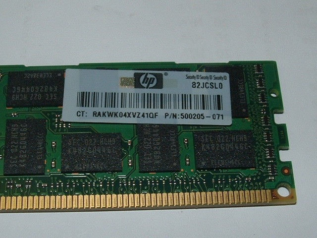 HP 500205-071 8GB 2RX4 Ddr3 1333Mhz PC3-10600 Ecc | ĐÃ SỬ DỤNG Hình ảnh chính