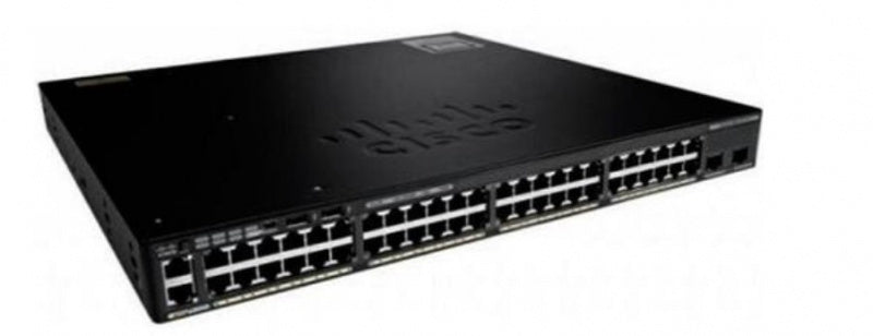 （<tc>全新行货</tc>Cisco Catalyst 2960-X 48GbE PoE 370W，4 个 1G SFP 端口，LAN 基座 WS-C2960X-48LPS-L 主图