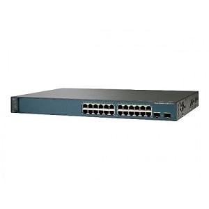 Cisco WS-C3560V2-24TS-S Cat3560V2 24p 10/100 2SFP IPB Std Image Refurb | GEBRAUCHT
