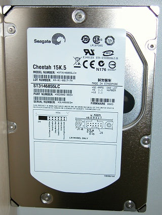 Seagate Cheetah ST3146855LC 147GB 15000RPM SCSI Ultra320 hard drive | USED Main image