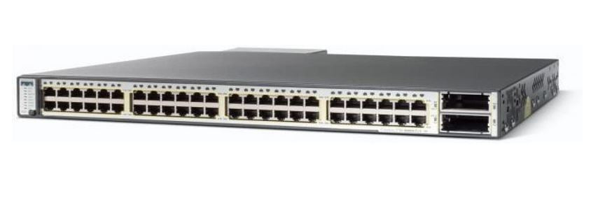 Cisco WS-C3750E-48PD-EF Catalyst 3750E-48PD-EF <tc>交换机</tc> 已管理 48 个端口 | 已使用 主图