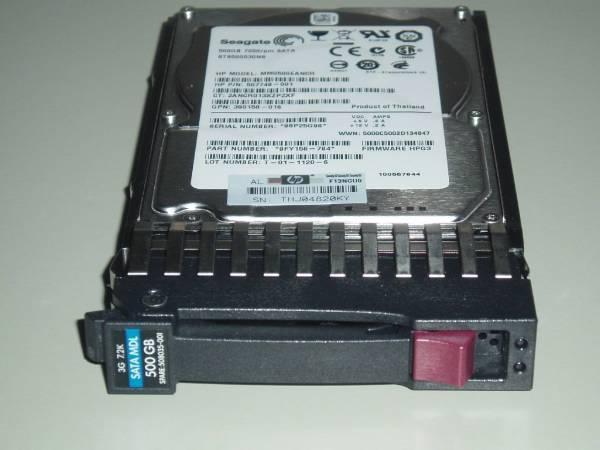 HP 507749-001 Midline 500 GB 3G 7,2 KB 2,5 Zoll SATA-Festplatte | GEBRAUCHT