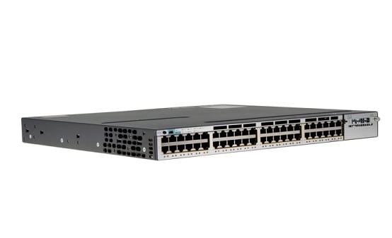 Cisco WS-C3750X-48P-S Catalyst 3750X 48 Port PoE IP Base with 715W AC | USED Main image