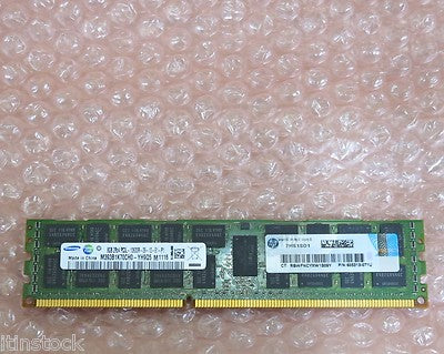 HP 605313-071 8GB 2RX4 DDR3 1333Mhz PC3-10600 Ecc | USED