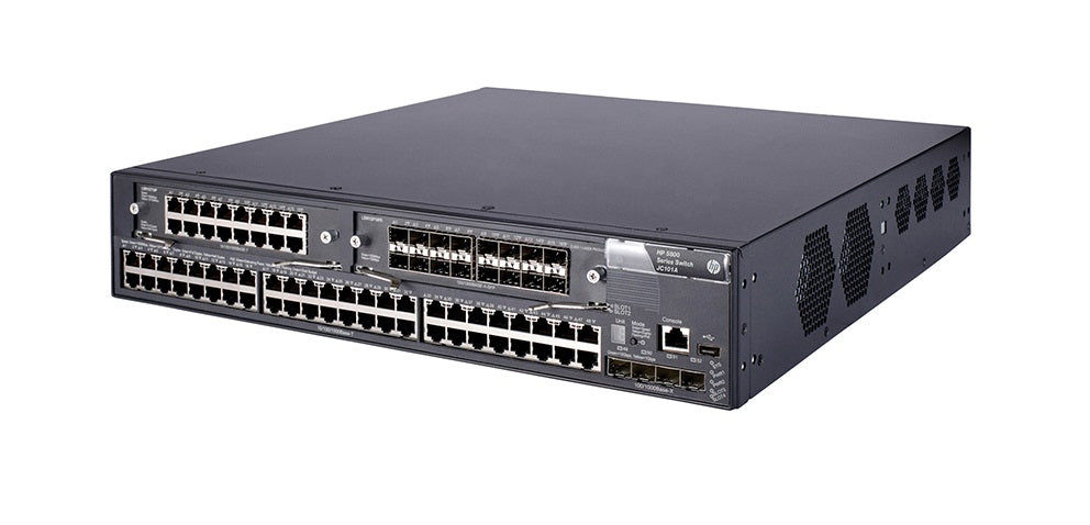 HPE JC101A 5800-48G <tc>ネットワークスイッチ</tc> スロット2個付き | 中古 メイン画像