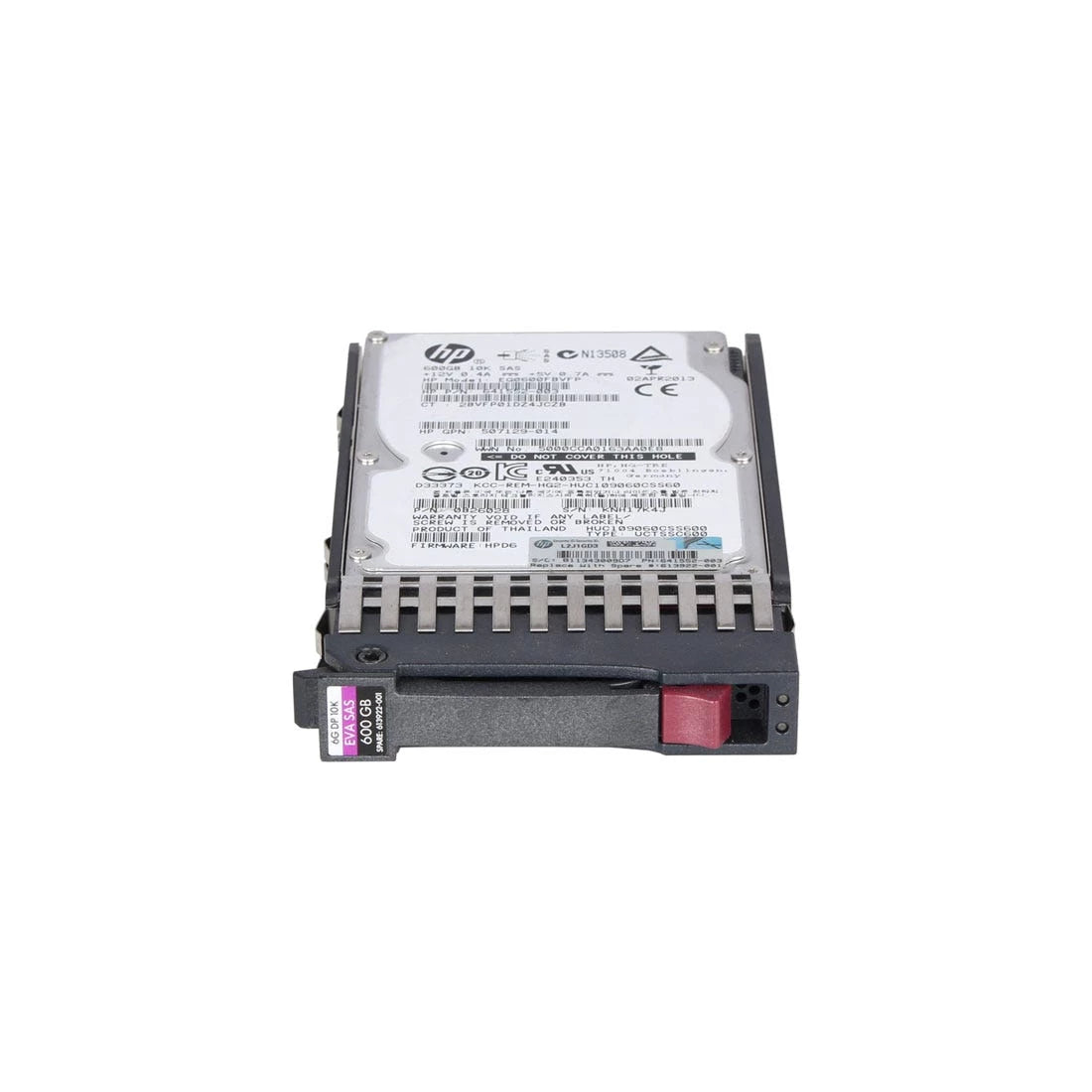 HPE 613922-001 ハードドライブ 600 GB SAS 6Gb/s 新しい F/s |使用済み