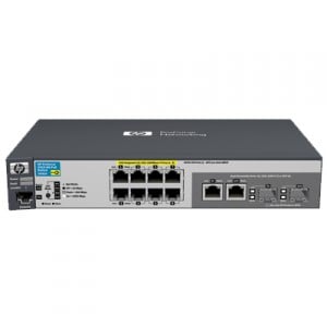 HP J9562-61001 E2915-8G-PoE スタッカブルイーサネット <tc>ネットワークスイッチ</tc> 中古品 メイン画像