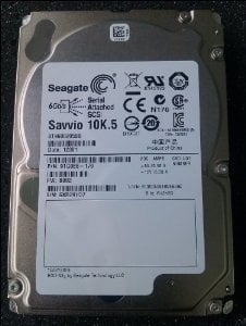 Seagate Savvio 10K.5 ST9600205SS 600GB 10000RPM SAS 6Gb/s 2.5" HDD | USED