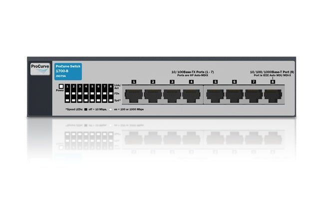 HP J9079-69001 7 Port Switch Networking | USED