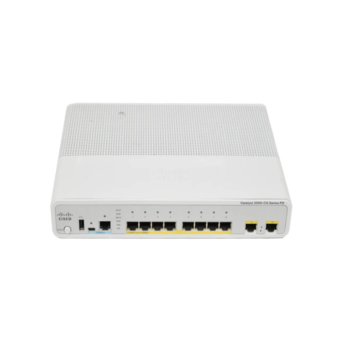 Cisco WS-C3560CPD-8PT-S Catalyst Compact PD PSE Switch 8 PoE Ports | USED