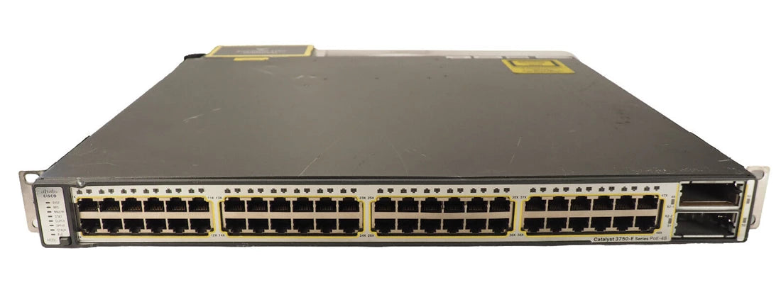 Cisco Catalyst WS-C3750E-48PD-SF L3 Managed Ethernet Switch 48 ports | USED