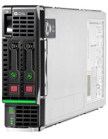 HPE 666157-B21 ProLiant BL460C G8 E5-2670/2.6GHz 2P 64GBR 刀片服务器 |用过的