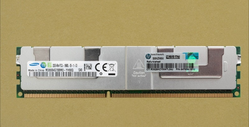 Bộ nhớ HP 647885-B21 32GB 4Rx4 DDR3 1333 MHz PC3-10600 LRDIMM | ĐÃ SỬ DỤNG Hình ảnh chính