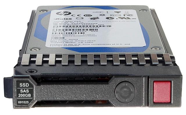 HPE 690825-B21 200GB SAS 6Gbps 2.5inch Solid State Drive |用过的 主图