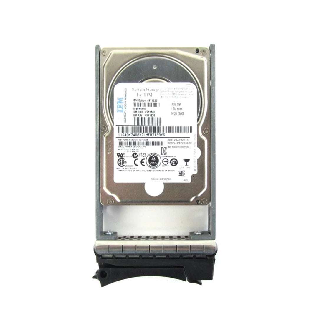 IBM 49Y1840 Hard drive 300 GB SAS 6Gb/s | USED