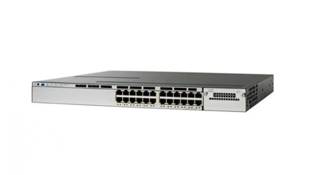 Cisco WS-C3850-24T-S Catalyst 3850-24T-S Managed L3 Switch 24 Ethernet Ports | USED