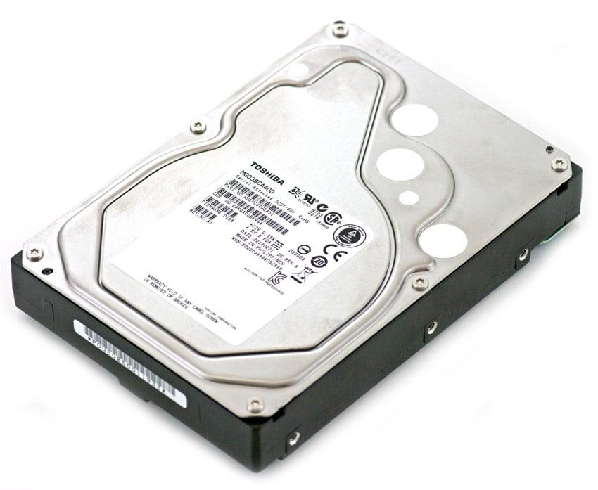Toshiba HDEPC00GEA51 4TB 7.2K 64MB Cache SAS 6Gb/s 3.5" Hard Drive | USED