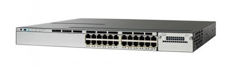 Cisco Catalyst WS-C3850-24P-E Managed L3 Switch 24 PoE+ Ethernet Ports | USED
