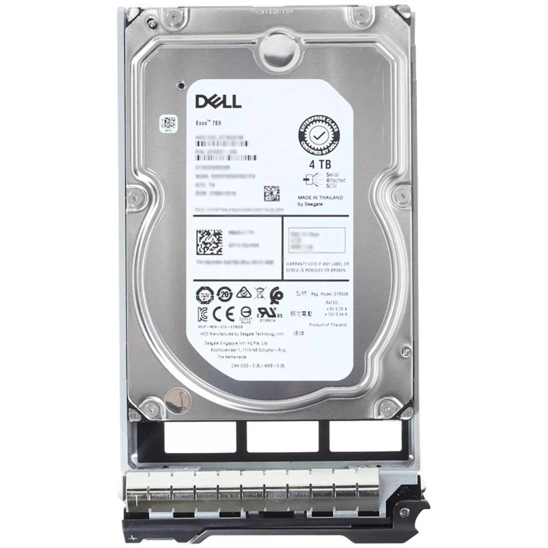 Dell 342-5299 4TB 7.2k SAS 6Gbps 3.5" HDD | USED