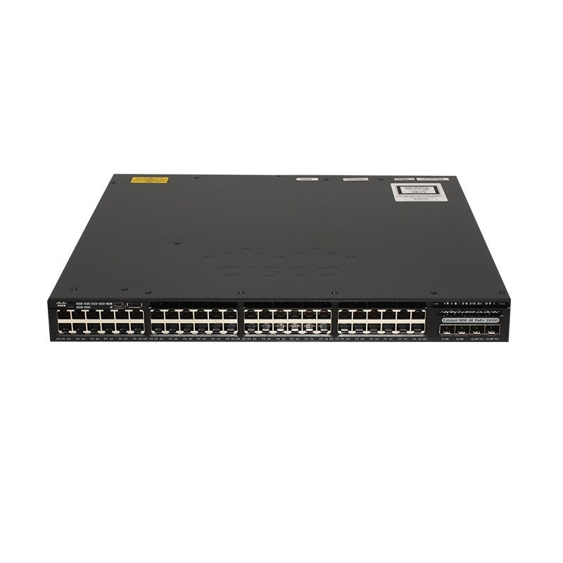 Cisco Catalyst WS-C3650-48PD-L イーサネット <tc>ネットワークスイッチ</tc> 48ポートPoE 2x10GアップリンクLANベース 新品 | 中古