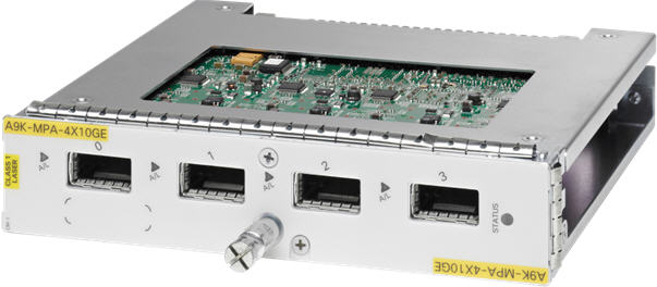 Cisco A9K-MPA-4X10GE 4Port 10-Gigabit EN Modular Port Expansion Module New | USED