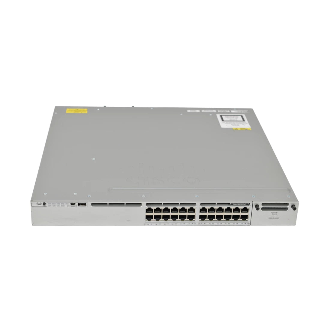 Cisco WS-C3850-24P-S Catalyst Managed L3 Switch 24 PoE+ Ports | USED Main image