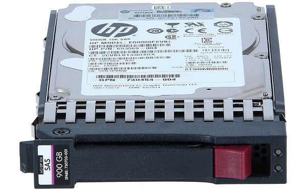 HP 730703-001 Dual Port MSA 900GB 6G SAS 10k Sff Ent Hdd | USED