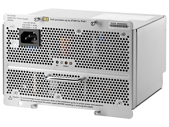 HPE J9829-61001 5400R PoE+ZL2 1100 Watt Power Supply | USED