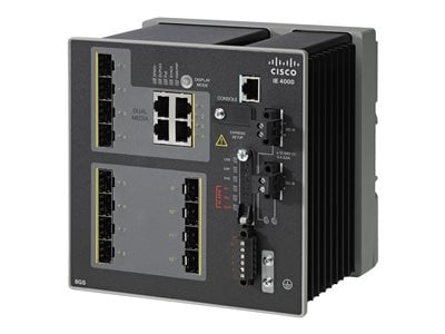 Cisco IE-4000-8GS4G-E 산업용 이더넷 관리형 <tc>네트워크 스위치</tc> 8Gb SFP 포트 | 중고