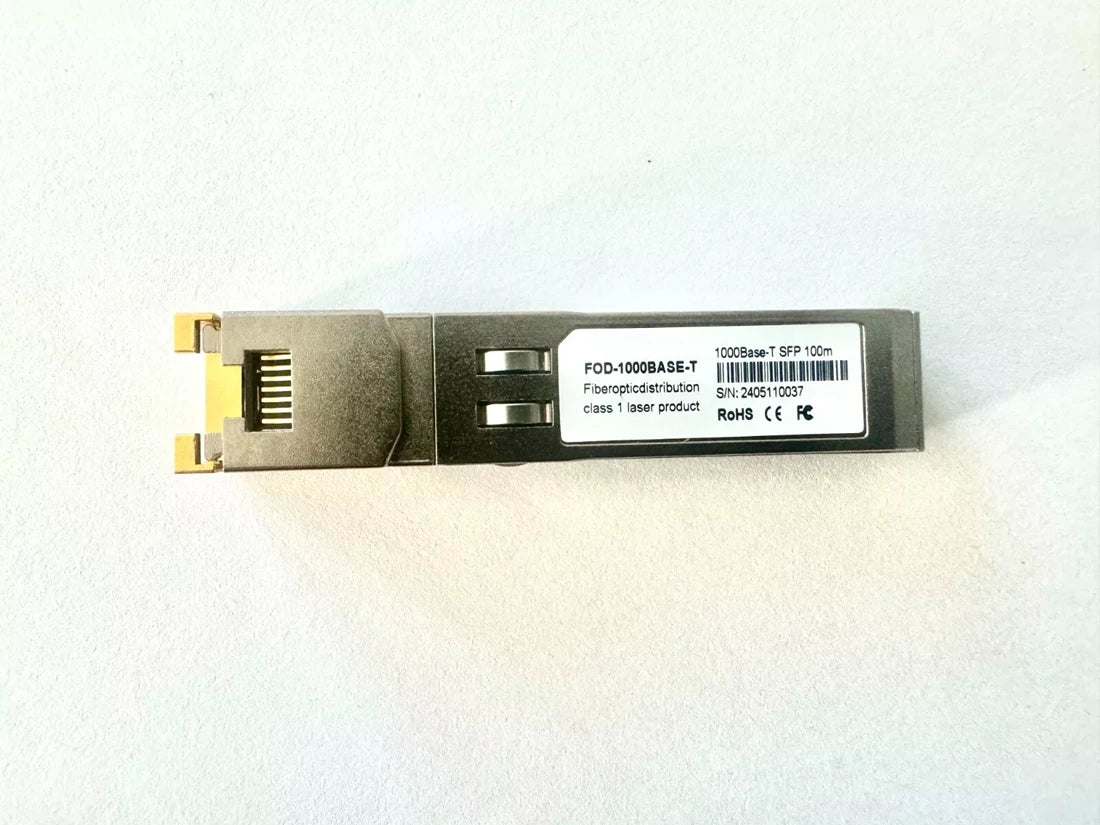 Cisco MA-SFP-1GB-TX Meraki Gigabit SFP Transceiver Module Main image