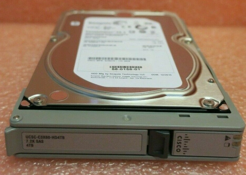 CISCO UCSC-C3X60-HD4TB 4Tb 7.2k Sas 12g Nl Lff Hard Drive | USED Main image