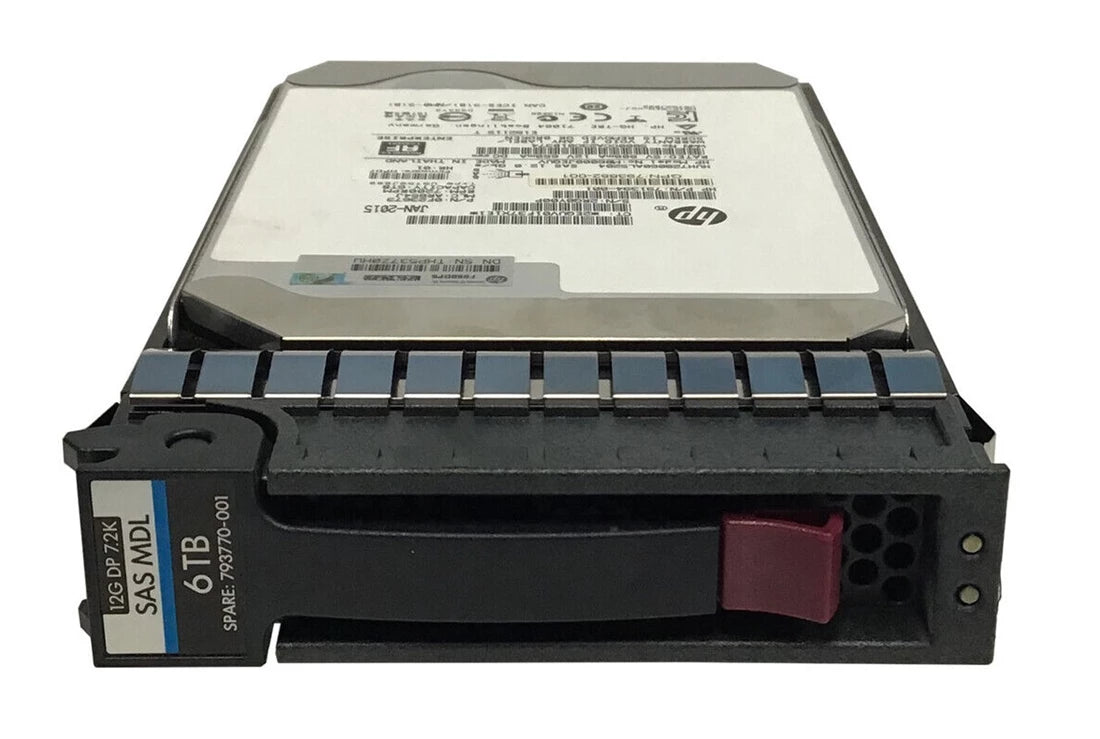 HPE MB6000JEQUV Helium Filled 512e 6TB 12G SAS 7.2K Lff Sc Hdd | USED