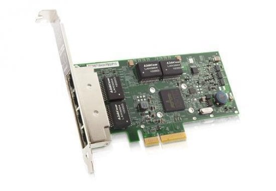 戴爾 540-BBGX Broadcom 5719 4 連接埠 1GB PCIe 網路介面卡 |用過的 主圖