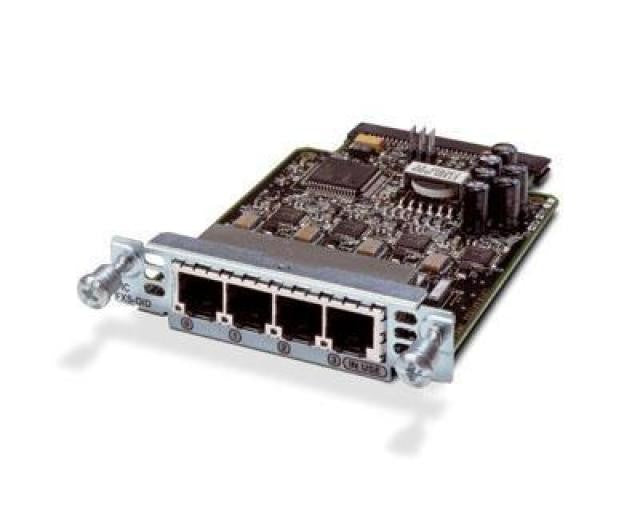 Cisco VIC3-4FXS/DID 4 Port Voice Interface Card FXS and DID | USED Main image