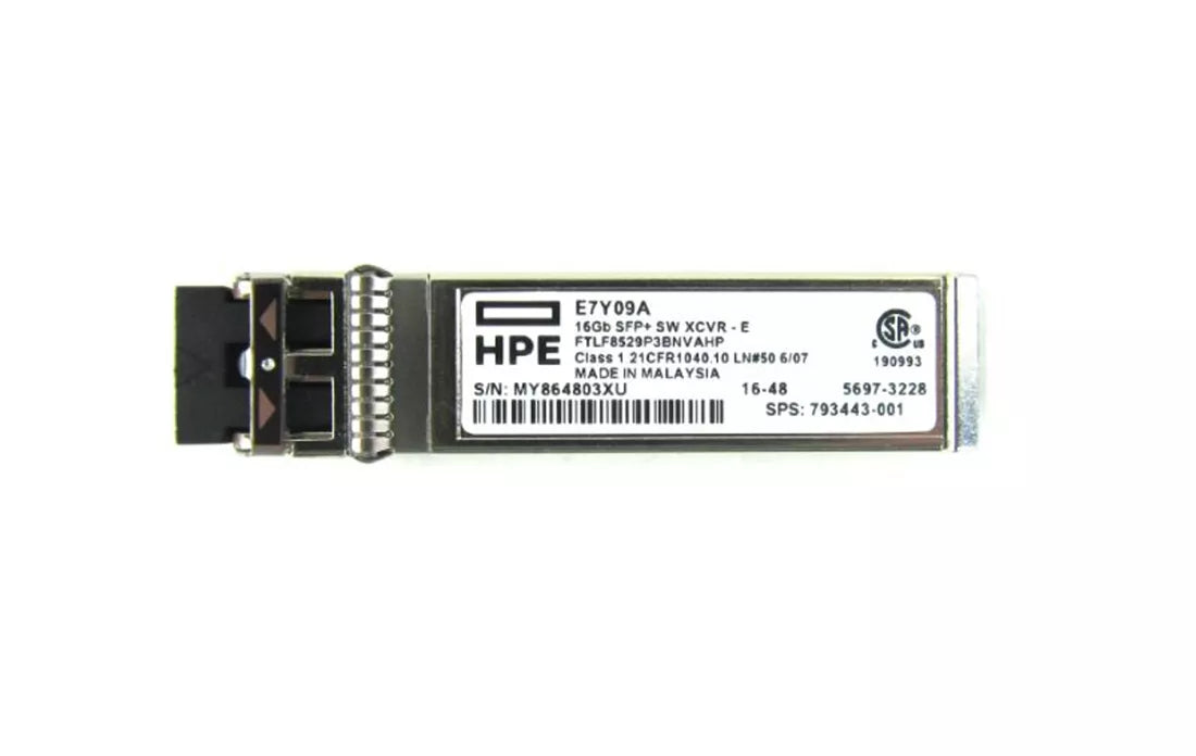 HPE 793443-001 16GFC SFP+ 100m Optical Xcvr | USED