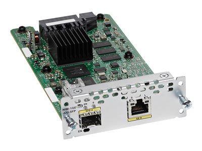 Cisco NIM-1GE-CU-SFP WAN Network Interface Module Expansion Module Ref | USED